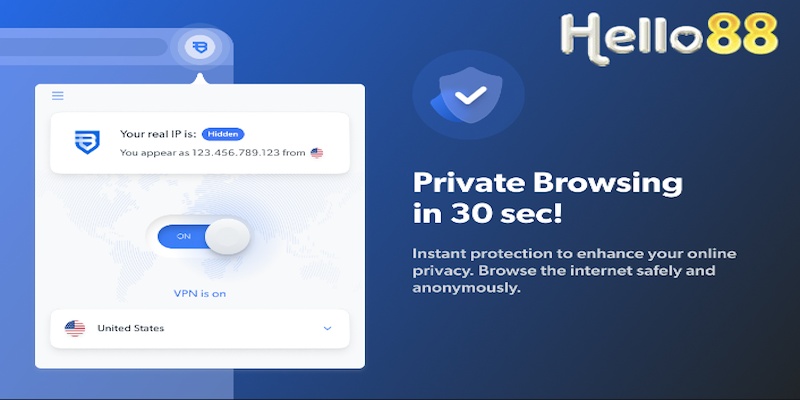 Nhiều tiện ích khi sử dụng Bright VPN chơi game tại Hello88