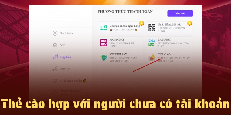 Thẻ cào sẽ bị chiết khấu 10% nhà mạng